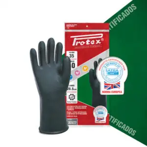 Guante Protex Negro Latex C35 Eterna